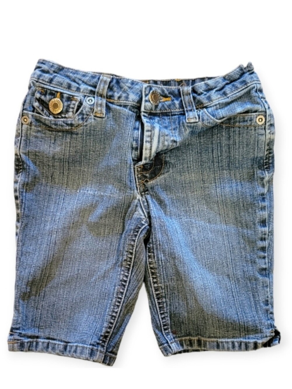 Slim Jean Shorts